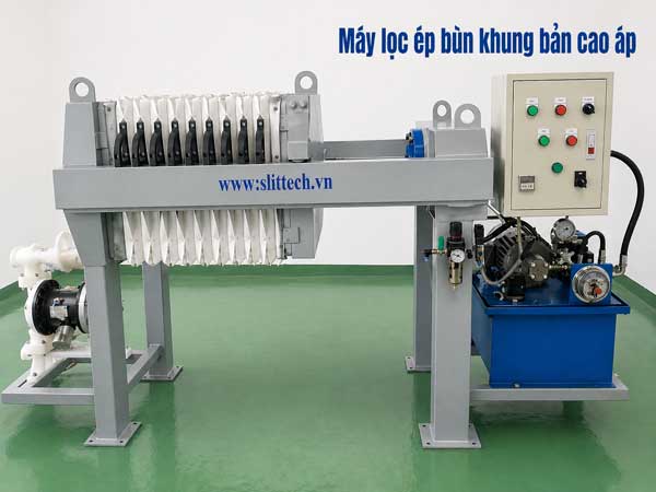 Máy lọc ép bùn khung bản 500 1 loc ep bun